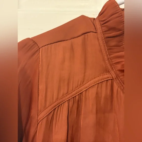 RACHEL Rachel Roy Long Sleeve Peasant Blouse - NWOT - Picture 11 of 14